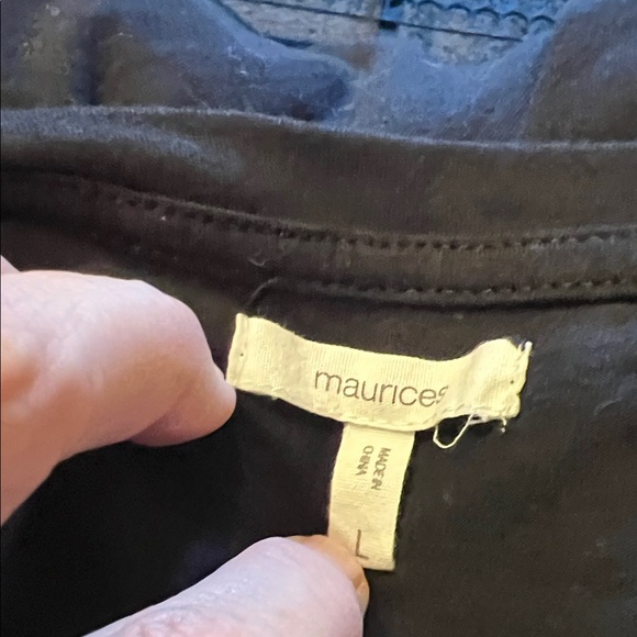 Maurices Black Graphic Tee with Skeleton Design - Picture 6 of 6